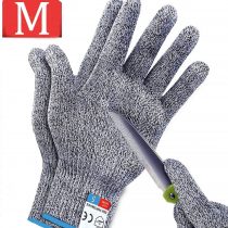 1Pair M Sunwuun Cut Resistant Gloves Work Gloves Level 5 Working Safety Glove Man Cut Proof Gloves for Kitchen Butcher Outdoor Work Protective Hands.