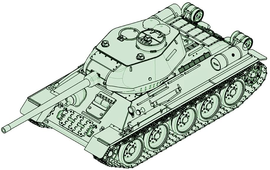 Trumpeter 1: 72 - Russian T-34/85, Various, Medio