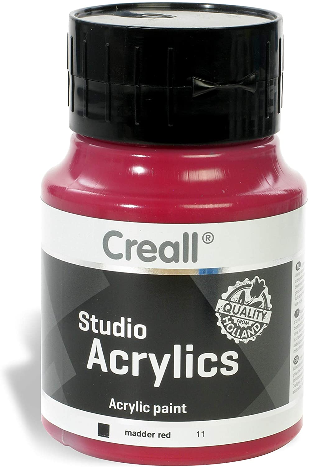 Creall Havo05011 500 ml 11 Madder Red Havo Studio Acrylics Paint Bottle