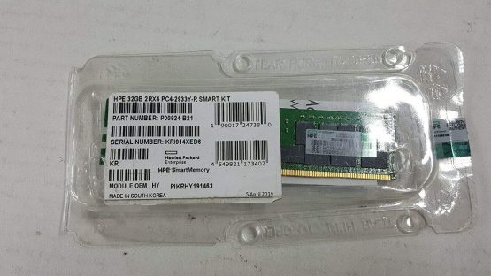 Hewlett Packard Enterprise HPE SmartMemory - DDR4-32 Go - DIMM 288 broches - 2933 MHz / PC4-23400 - CL21-1.2 V - mémoire enregistré - ECC