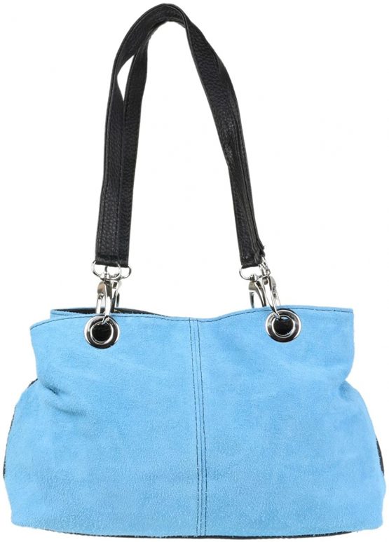 Girly Handbags Italian Suede Leather Shoulder Bag