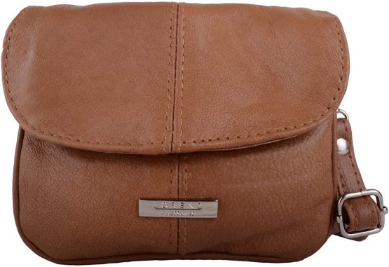 Lorenz Small Leather Handbag/Shoulder/Overbody Bag (Tan)