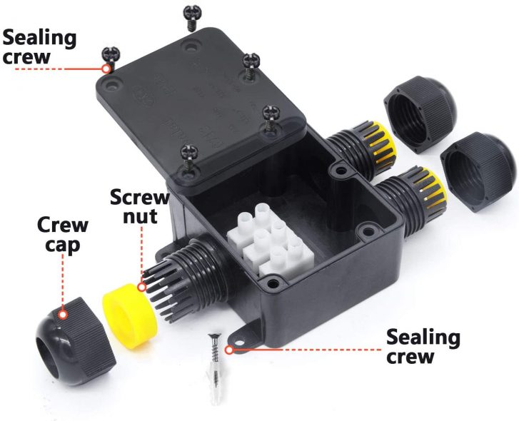 Waterproof Junction Box IP68 Waterproof Electrical Junction Boxes