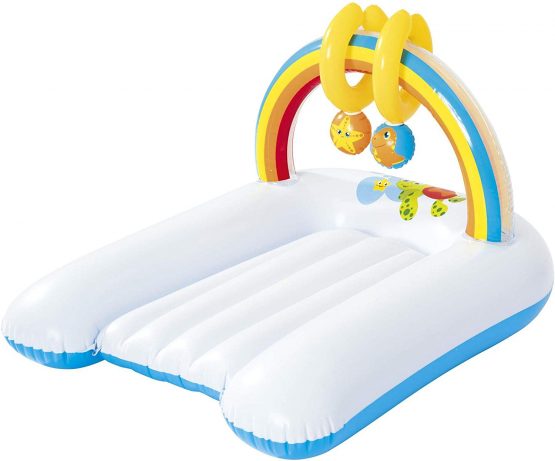 Bestway BW52241 Up In & Over Inflatable Baby Changing Mat, Multi-Colour, Age 1 Month - 2 Years
