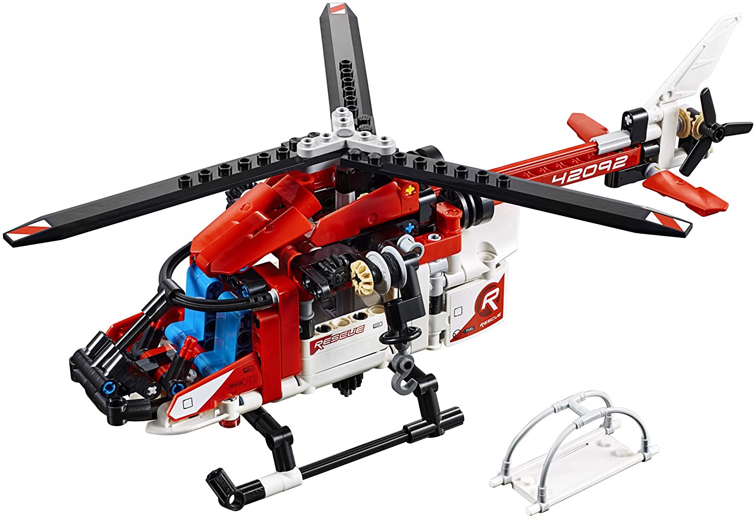 Technic LEGO Rescue Helicopter 42092 Building Kit , New 2019 (325 Piece),White - Image 2