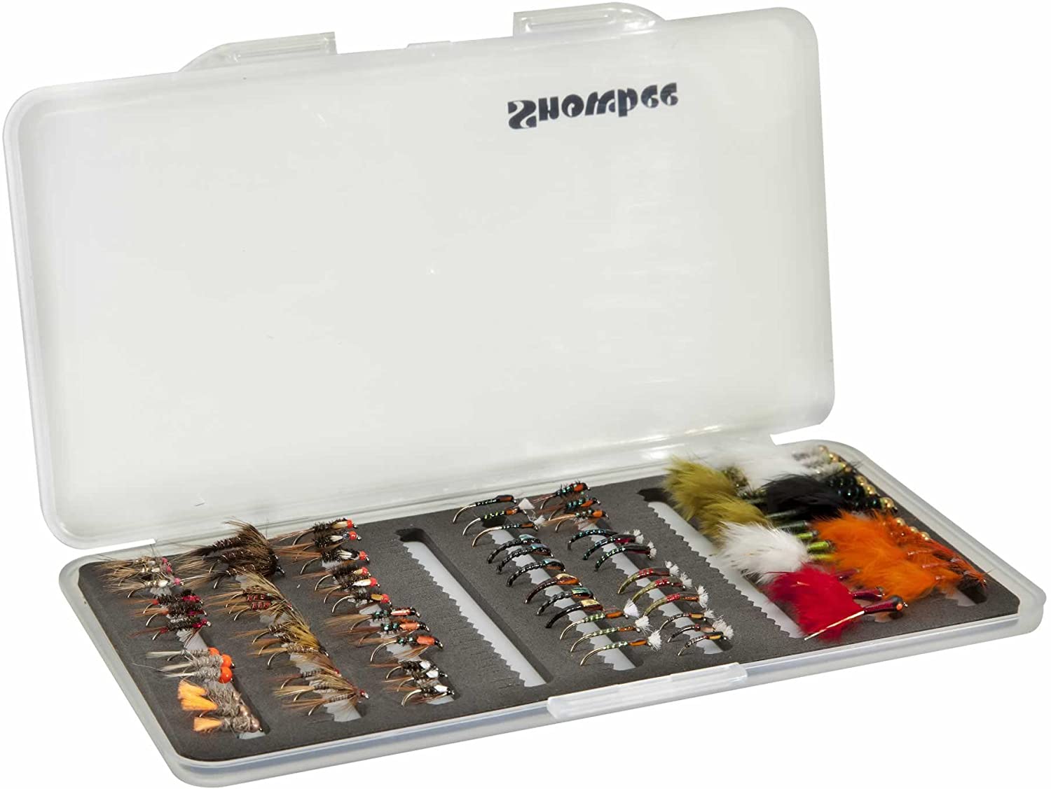 Snowbee Slimline Fly Box Kit - Clear/Green, One Size - Image 3