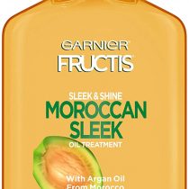 Garnier Fructis Sleek & Shine Moroccan Sleek Oil Treatment, Frizzy, Dry Hair, 3.75 fl. oz.
