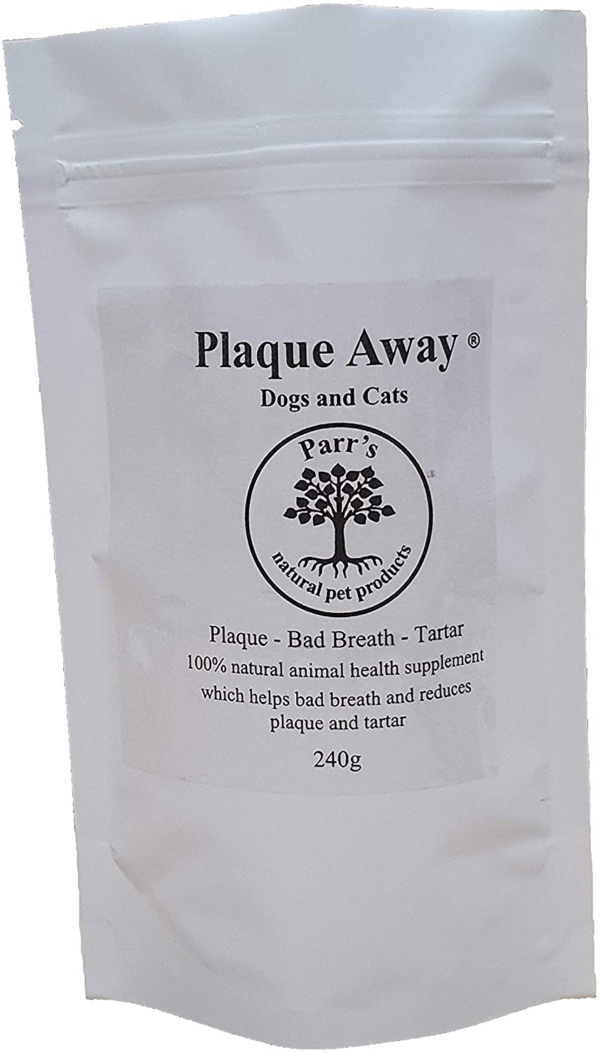 Plaque Away 240g - Bad Breath & Tartar Removal (240g), 240 g (Pack of 1)