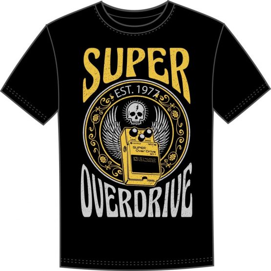 BOSS Sd-1 Super Overdrive Pedal T-Shirt, Xx-Large