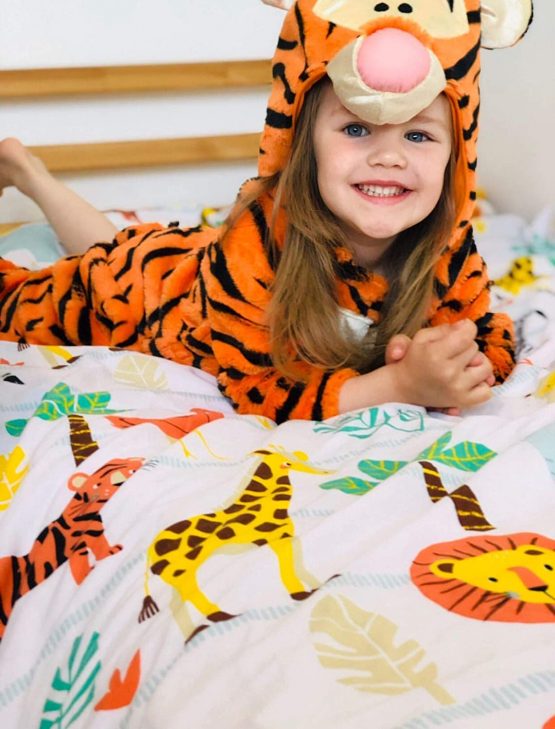 Bloomsbury Mill - Safari Adventure - Jungle Animals - Kids Bedding Set - Junior/Toddler/Cot Bed Duvet Cover and Pillowcase - Mother and Baby Awards Best Bedding 2021 - Image 4
