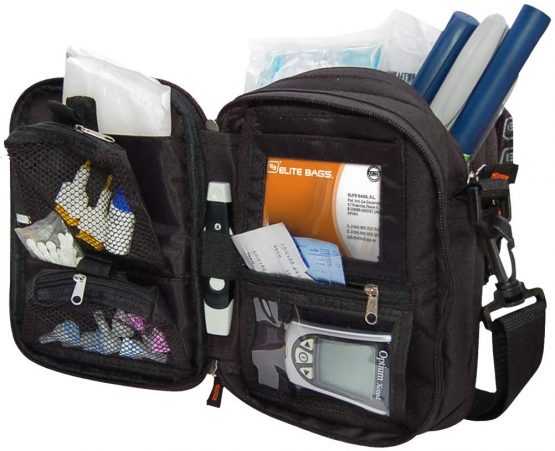 ELITE BAGS FIT'S Diabetic Insulated Bag for Insulin, Black, RNDEB1291 - Image 3
