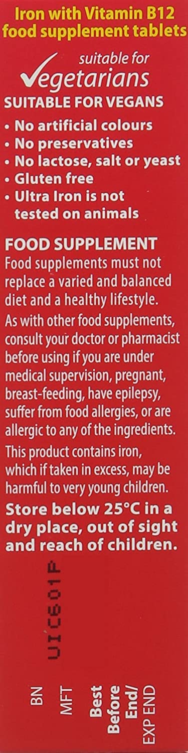 Iron Tablets Supplement, Boosts Energy, Vitality, Power and Immunity and Supports Against Anemia - Image 4