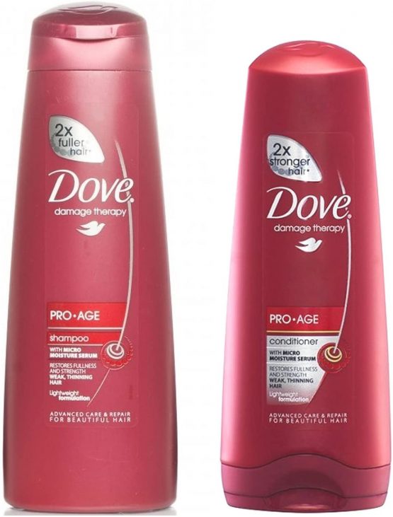 Dove Pro Age Hair Therapy - Shampoo (250 ml) & Conditioner (200 ml)