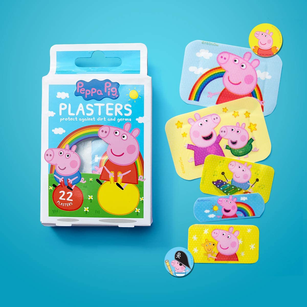 Peppa Pig Plasters for kids, Multicolour, 22 Count (Pack of 1) - Image 3