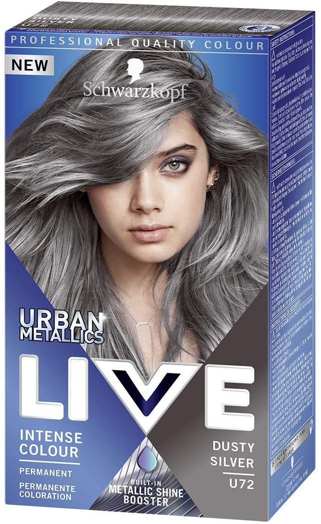 Schwarzkopf Live U72 Dusty Silver Pack Of 3, 1 count (Pack of 3) - Image 2