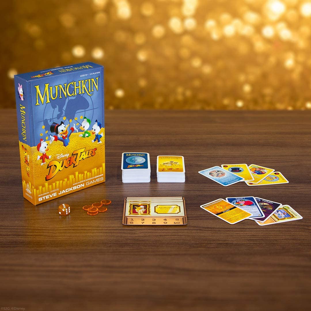 Steve Jackson Games - Munchkin: Ducktales - Board Game, Gold - Image 2