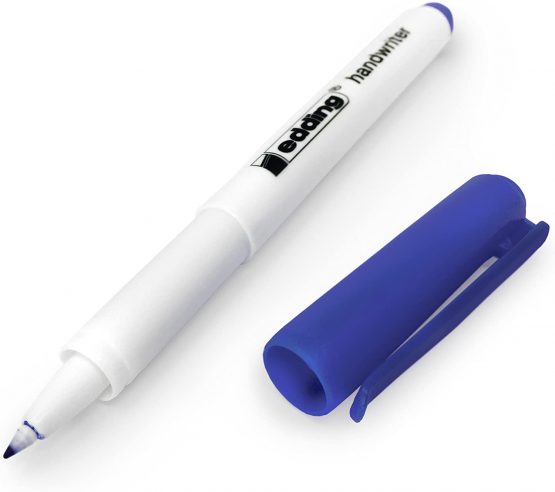 Edding Handwriter Handwriting Pen – Black and Blue Ink – 0.6mm - Mixed Pack of 12 - Image 3