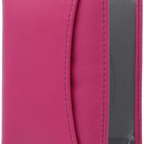 Mala Leather Odyssey Soft Leather Travel Pass / Oyster Card Holder 555_14 Fuchsia