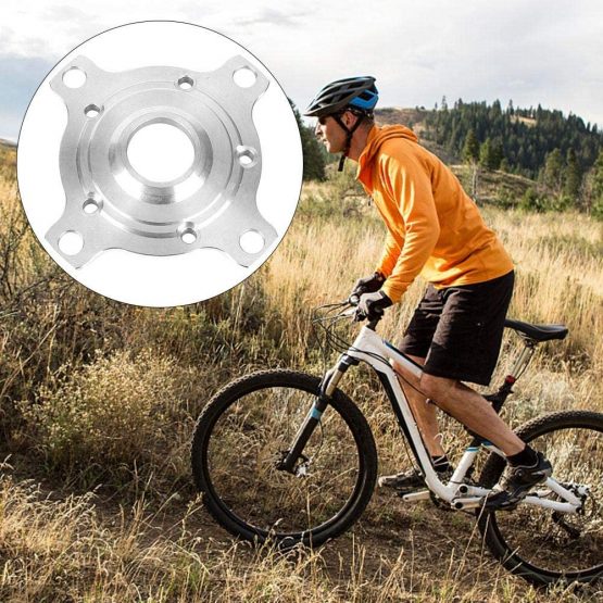 Chainrings 104 BCD TSDZ2 CNC Narrow Wide Chainwheel Adapter Aluminium Chainring for Road Bike, Mountain Bicycle(Silver) - Image 4