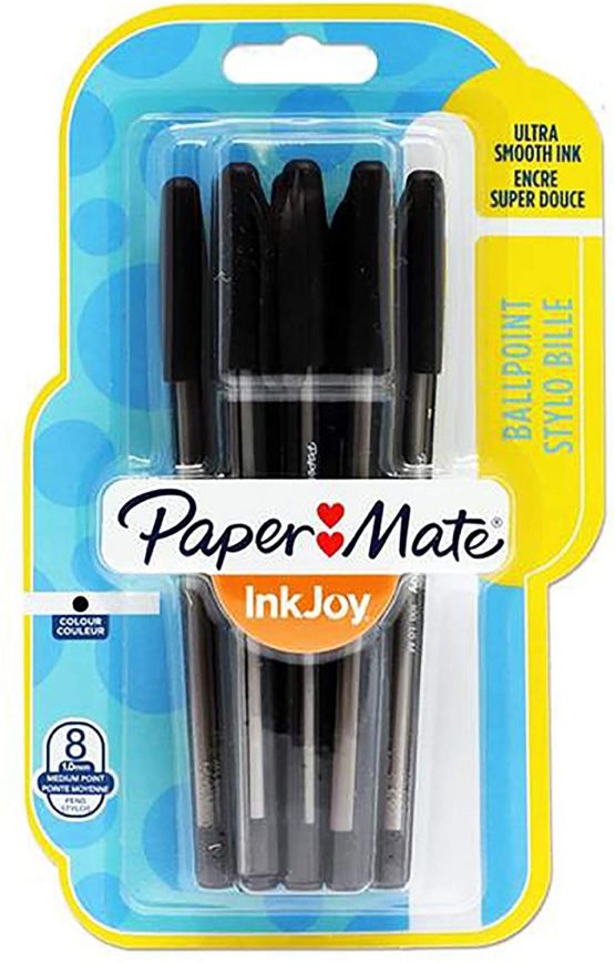 Paper Mate Ink Joy 100 Black 8S