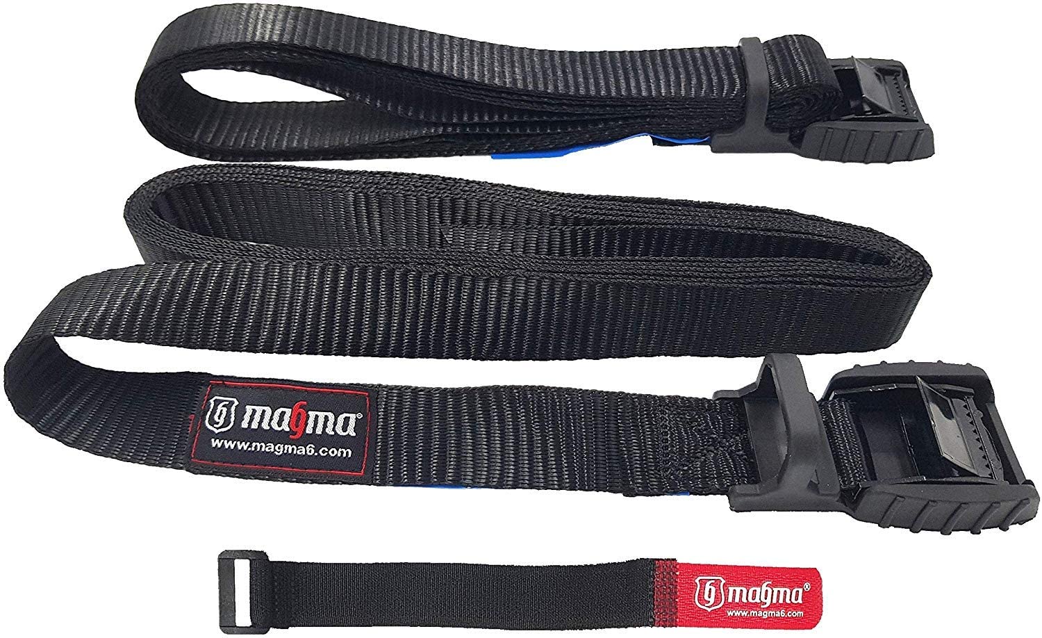 MAGMA 2 Cambuckle Straps, Black, 3m - 2units