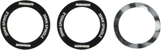 Sram Bottom Bracket Shield and Wave Washer Assembly BB30 Bearing, 11.6415.007.020