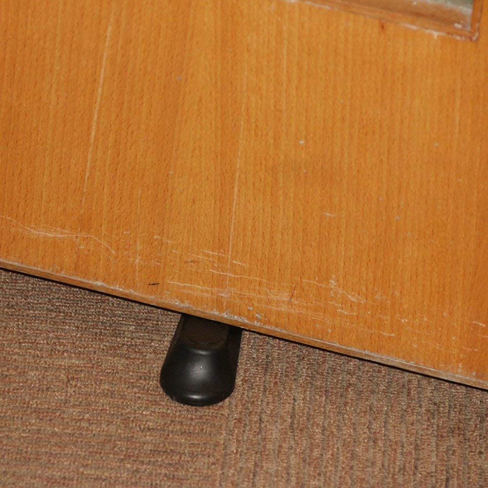 Winomo Door Wedges - Black (Pack of 5), 11,3 x 3,4 x 2 cm - Image 2