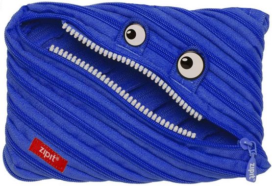 ZIPIT Monster Jumbo Pencil Case, Royal Blue