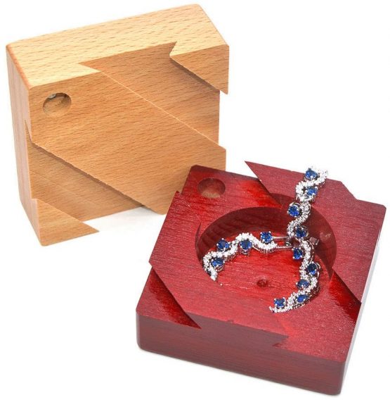 Medifier Wooden Secret Opening Puzzle Box Mysterious Box Gift Box for Kids and Adults - Image 4