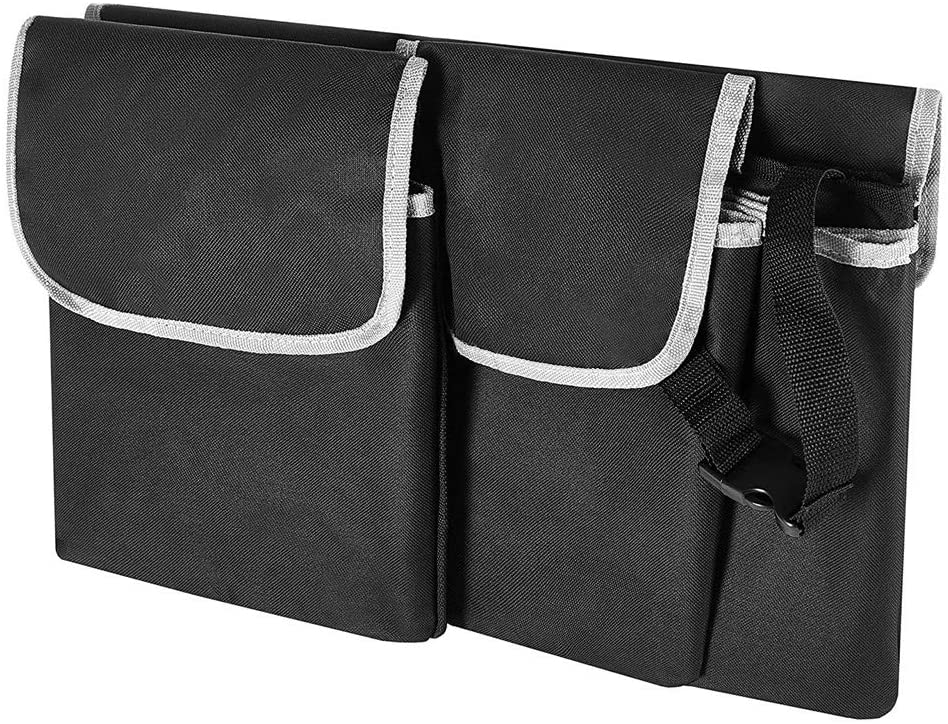 HONCENMAX 2 in 1 Car Backseat Trunk Organizer, 4 Pocket Children Toys Hanging Bag, Long Storage Bag - Image 2