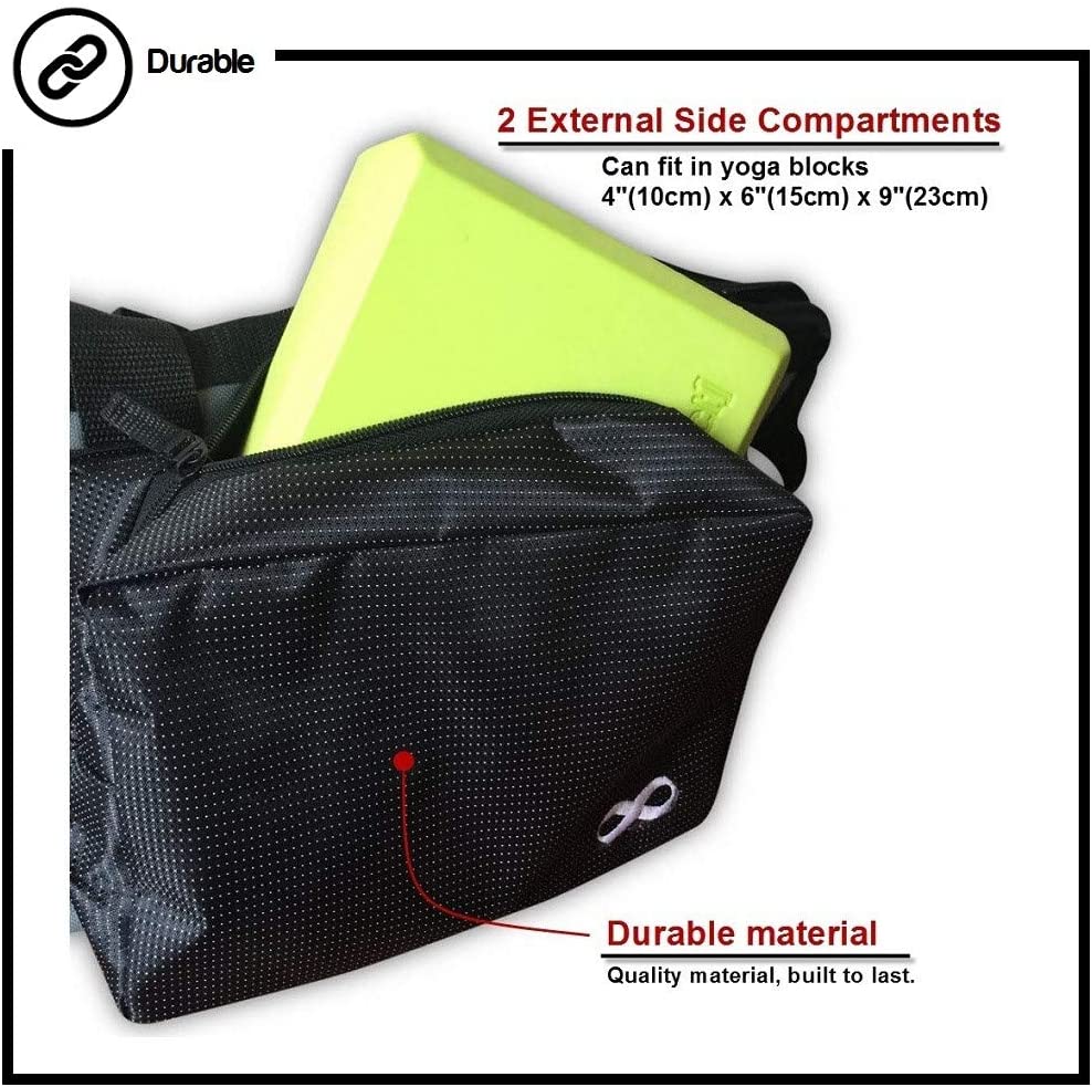 YogaAddict Yoga Pilates Mat Bag ‘Supreme’ and Carriers with Pocket