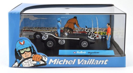 Générique Michel Vaillant Le Mans MYSTERE - 1/43 IXO CAR + FIGURINE + DECOR V12 - Image 3