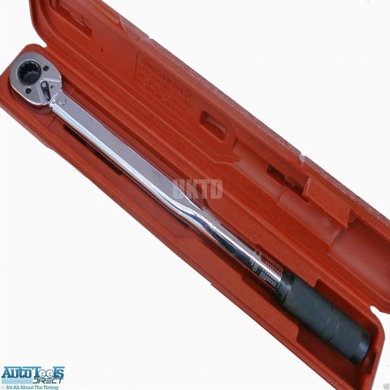neilsen CT0737 3/8" Torque Wrench in CASE, Silver - Image 4