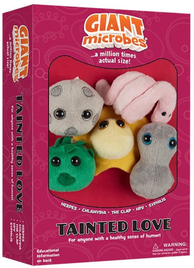 GIANT MICROBES Themed Gift Box - Tainted Love, Multicolor, circa 12.7-17.8 cm