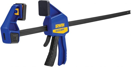 IRWIN QUICK-GRIP 1964720 600mm (24") Medium-Duty Bar Clamp/Spreader, Blue - Image 3