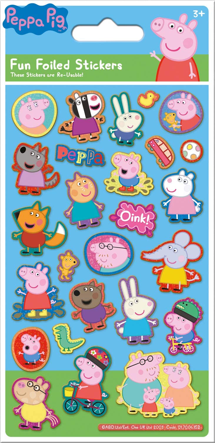 Peppa Pig Sticker Bundle Pack, Various Colours, 24.5cm x 11cm - Image 3