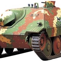 TAMIYA 32511-000 32511 1:48 WWII Hunting Tank 38t Hetzer Mit. -Faithful Replica, Making, Plastic, Crafts, Hobby, Model kit, Assembly, unpainted, Unvarnished
