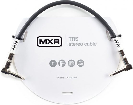MXR DCIST01RR Cable - 1ft - TRS Stereo Cable - Each