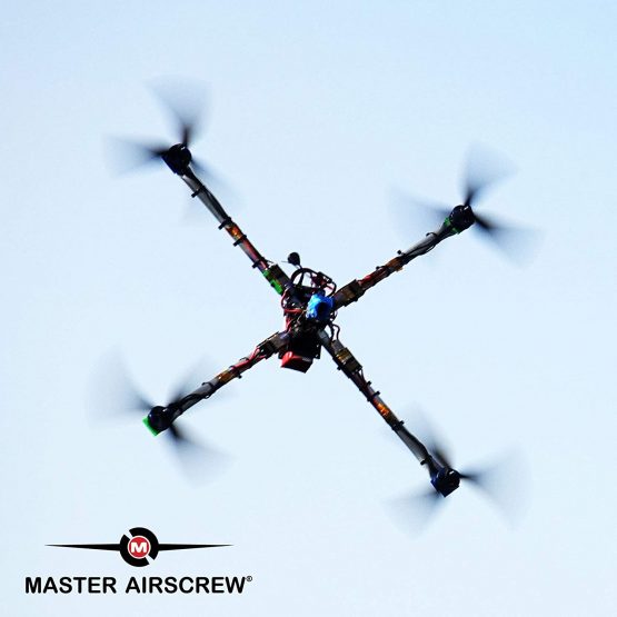 Master Airscrew 3X Power 13x12 Propeller R Orange (CW Rotation) - Image 3