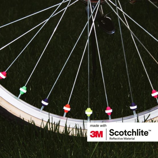 Salzmann 3M Spoke Beads | Reflective and colourful | Made with 3M Scotchlite | Pack of 36 - Image 4