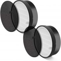 Levoit Air Purifier LV-H132 Replacement Filter, True HEPA and Activated Carbon Filters Set 2 PACK