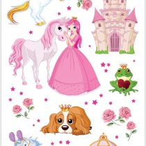 Herlitz 1126313 Stickers Princess, 3 Sheet Pack