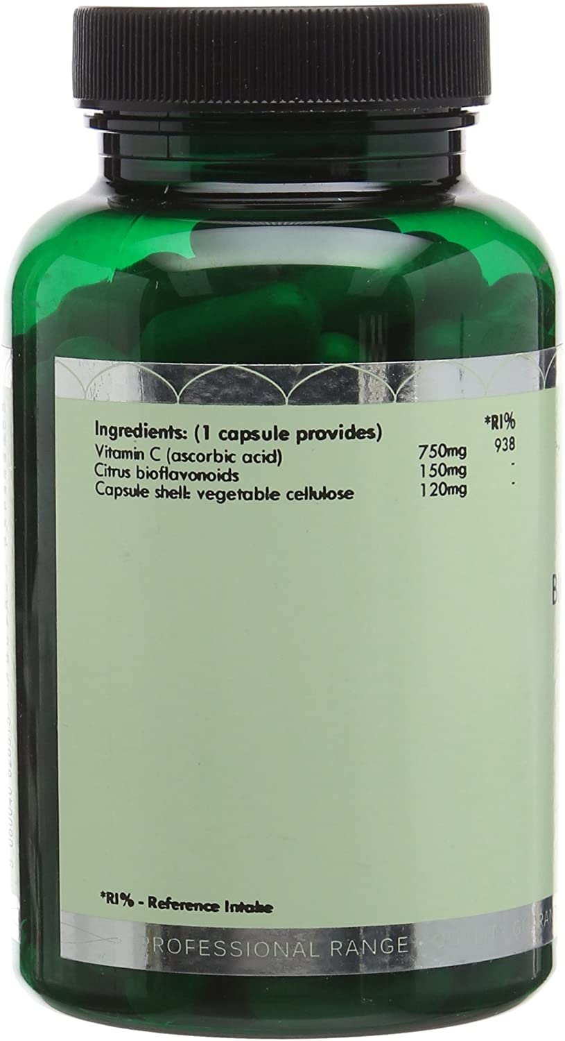 Vitamin C & Bioflavonoids Capsules, 120 count (Pack of 1) - Image 3