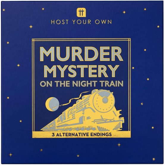 Talking Tables Reusable Murder Mystery on The Train Kit | Host Your Own Games Night | Orient Express 1930s Themed 3 Alternative Endings | Fancy Dress Up Fun | Adults, Dinner Party