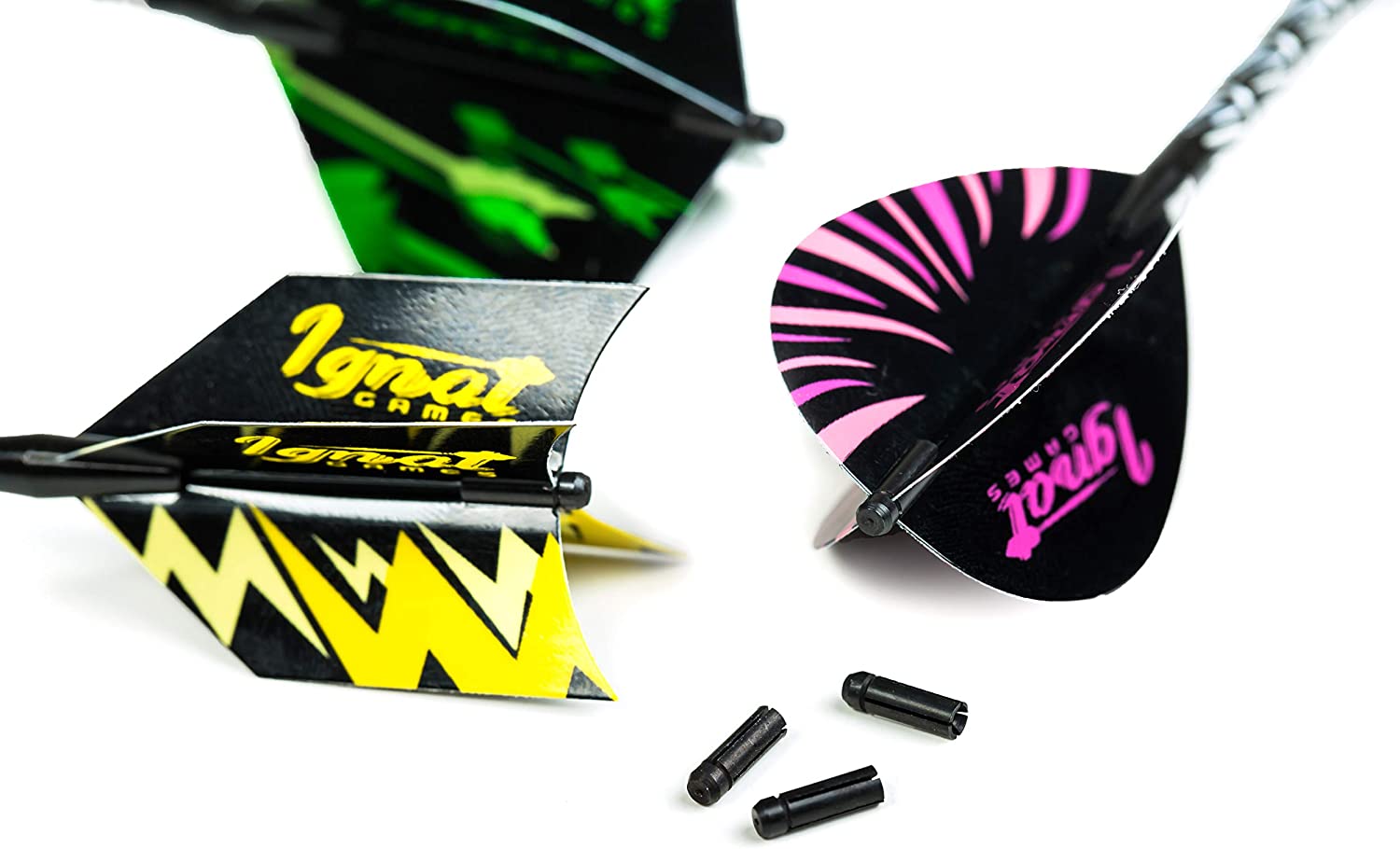 IgnatGames Dart Flights and Accessories Sets of Different Shape Darts