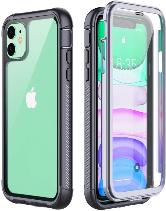 iPhone 11 Case, Full Body Heavy Duty Protection Shockproof Case Built