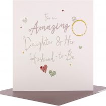 Hallmark Daughter and Future Husband Engagement Card 'Congratulations' - Medium