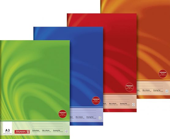 Baier Schneider &Glass Surface Cartridge Pad (297 MM x 420 MM x A3 / 150 g/M ² 20 Sheets
