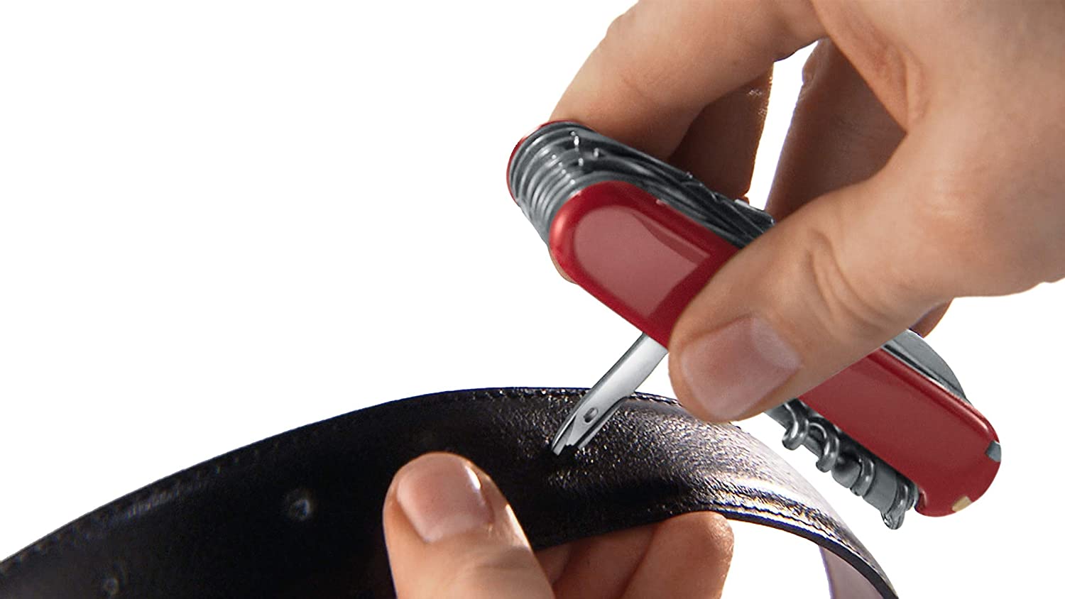 Victorinox Outrider Swiss Army Knife, Large, Multi Tool, Camping Knife, 14 Functions, Blade, Scissors, Red - Image 4