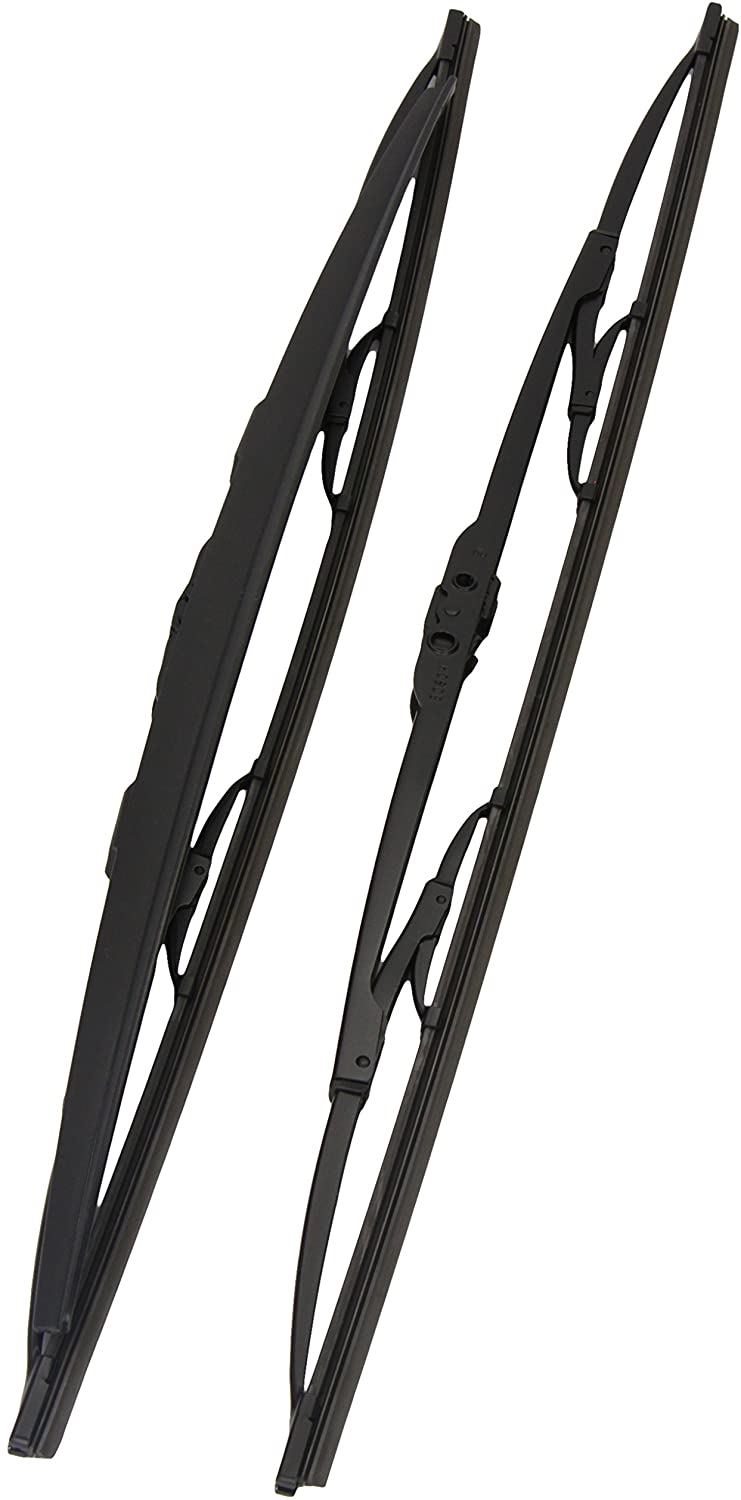 Bosch Wiper Blade Super Plus Spoiler SP21/21S, Length: 530mm/530mm − Set of Front Wiper Blades, red